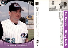 Tom Donovan 2003 MultiAd Greensboro Bats #27 Card *AutographDen*