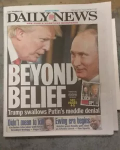 DAILY NEW YORK ZEITUNG 12. November 2017 Beyond Belief Stevie Nicks Knick - Bild 1 von 12