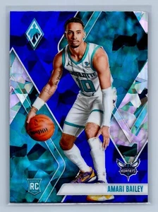 2023-24 Panini Phoenix - Rookies Amari Bailey #251 Blue Ice (RC) (Hornets) - Picture 1 of 2