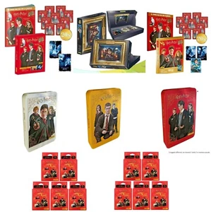 HARRY POTTER PANINI MANUALE FIGURINE MAGHI E STREGHE & ANNIVERSARY BOX, TINS - Foto 1 di 9