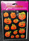 Vtg Forget Me Not American Greetings Halloween Jack-O-Lantern Stickers 2 Sheets