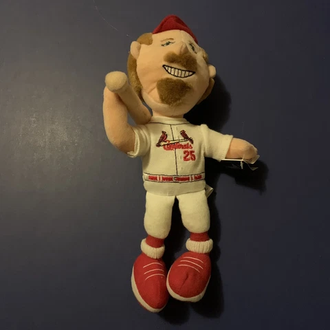 1999 St. Louis Cardinals Mark McGwire 25 Plush Doll Figure MLB Cover