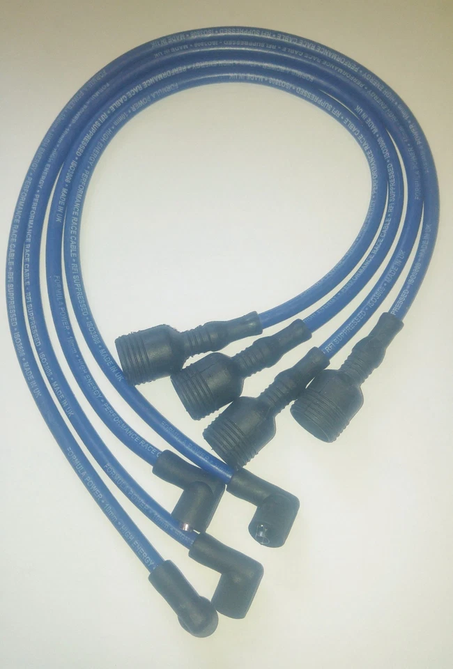 Alfa Romeo 145 Formula Power Schwarz Gelb Rot Blau Performance Kabel Satz - Bild 1 von 1