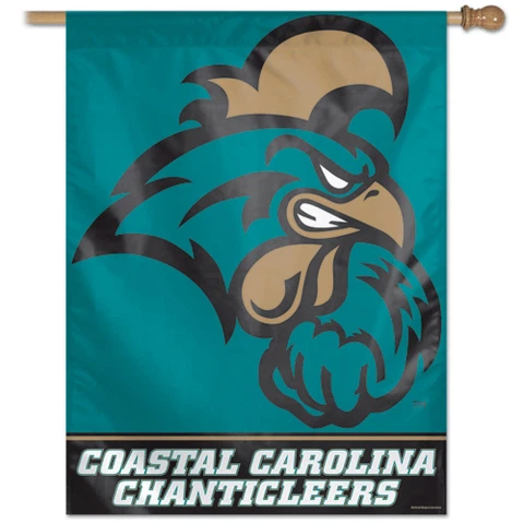 Coastal Carolina University Vertical Flag 27" x 37" Cover