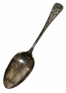 Cucharadita vintage plateada patrón veneciano, estilo victoriano, EP, café té - Imagen 1 de 10