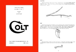 Colt c1960 Model E & I Repair Manual by Alfred DeJohn - Picture 1 of 1