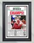 1999 Florida State Seminoles - "CHAMPS!" National Championship Framed Newspaper