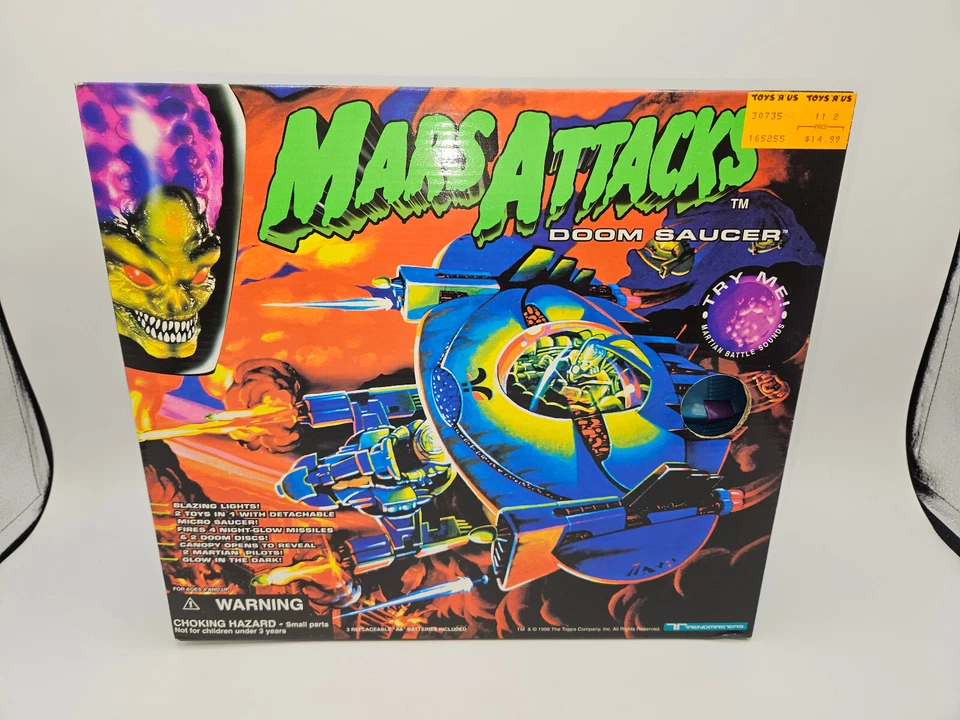 Trendmasters 1996 Mars Attacks Doom Saucer B9