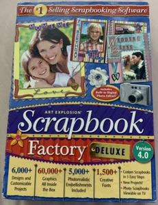 Art Explosion Nova Development US Scrapbook Factory Deluxe 4.0 [Old Version] #9 - Afbeelding 1 van 2