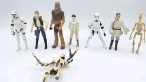 Star Wars Anakin Clone Trooper Chewbacca Han Battle Droid Figur Lot 2011 - Bild 1 von 6