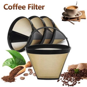 Reusable Coffee Permanent Filters for Ninja Coffee Maker CM300 CM305 CM360 CM371 - Picture 1 of 18
