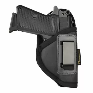 Right Handed IWB ECO PU Leather Small 380 Holster, Black, Tan or Pink Color - Picture 1 of 12
