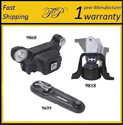 Montaje de motor y transmisión de 3 piezas para Nissan Juke 2011-2015 1,6 L 4x4 Foto 1 de 4