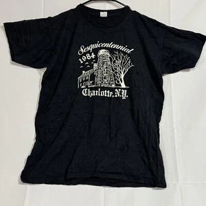 T shirt vintage 1984 Sesquicentennial Charlotte, New York taglia XL - Foto 1 di 5