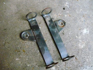 1978 - 1981 Suzuki TS100 DS100 OEM Headlight Mounting Brackets 51530-48130-291 - Picture 1 of 7