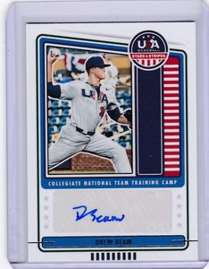 DREW BEAM 2023 PANINI USA STARS AND STRIPES AUTO