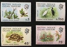 British Indian Ocean Territory Scott #39-42 Mint Never Hinged Nature 1971