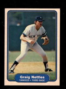 1982 FLEER #46 GRAIG NETTLES EXMT YANKEES *X88583 - Picture 1 of 2