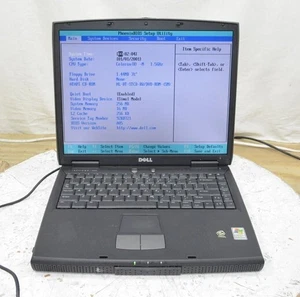 Dell Inspiron 2650 15" Laptop Intel Celeron R) M 1.5GHz 256MB SEE NOTES  - Picture 1 of 8