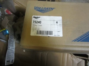 Vollrath 75240 Fourth-Size Steam Pan Cover, Stainless - Picture 1 of 4