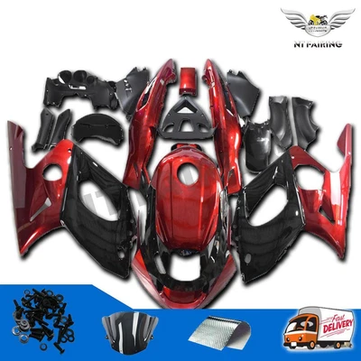 Molde de inyección PL carenado rojo negro para Yamaha YZF 600R Thundercat x01 1996-2007 Foto 1 de 4