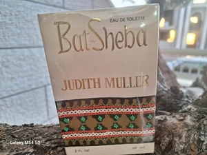 JUDITH MULLER BAT SHEBA PERFUME EAU DE TOILETTE 60 ml 1 oz SPLASH VINTAGE ISRAELÍES - Imagen 1 de 5