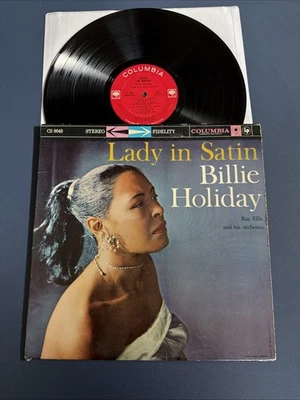 BILLY HOLIDAY - Lady in Satin LP Vinyl VG/VG+  - Image 1 of 2