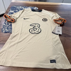 Damen Chelsea FC GOLD Fußball Fußball Trikot L neu mit Etikett $ 95 - Bild 1 von 12