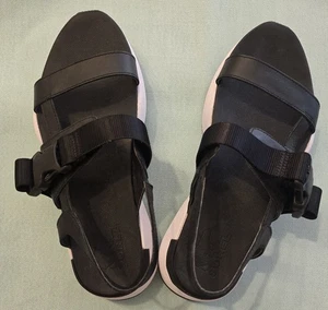 Sorel Women's Kinetic Impact Sandal Size 7 US Black - Picture 1 of 8