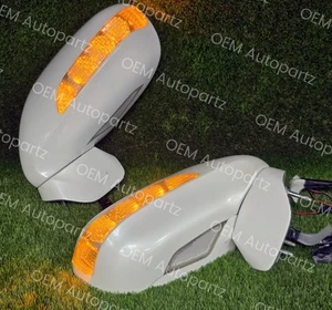 LEXUS LS460 LS600H 2007-2012 Side Mirrors Pair With LED Lights OEM JDM - Picture 1 of 17