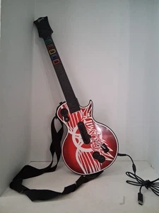 Guitarra de demostración quiosco con cable Xbox 360 Guitar Hero Les Paul Aerosmith - ¡Probada! - Imagen 1 de 23