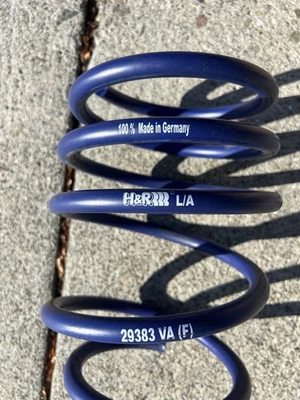 H&R Sport Lowering Springs for 01-05 BMW E46 325Xi 330Xi Sedan [1.2"F/1.0"R] - Image 1 of 2