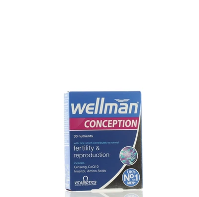Vitabiotics Wellman Conception Fertilidad y Reproducción 30 Tabs - ENVÍO FEDEX Foto 1 de 4