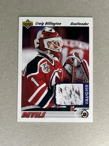 1991-92 Upper Deck #559 Craig Billington New Jersey Devils - Bild 1 von 2