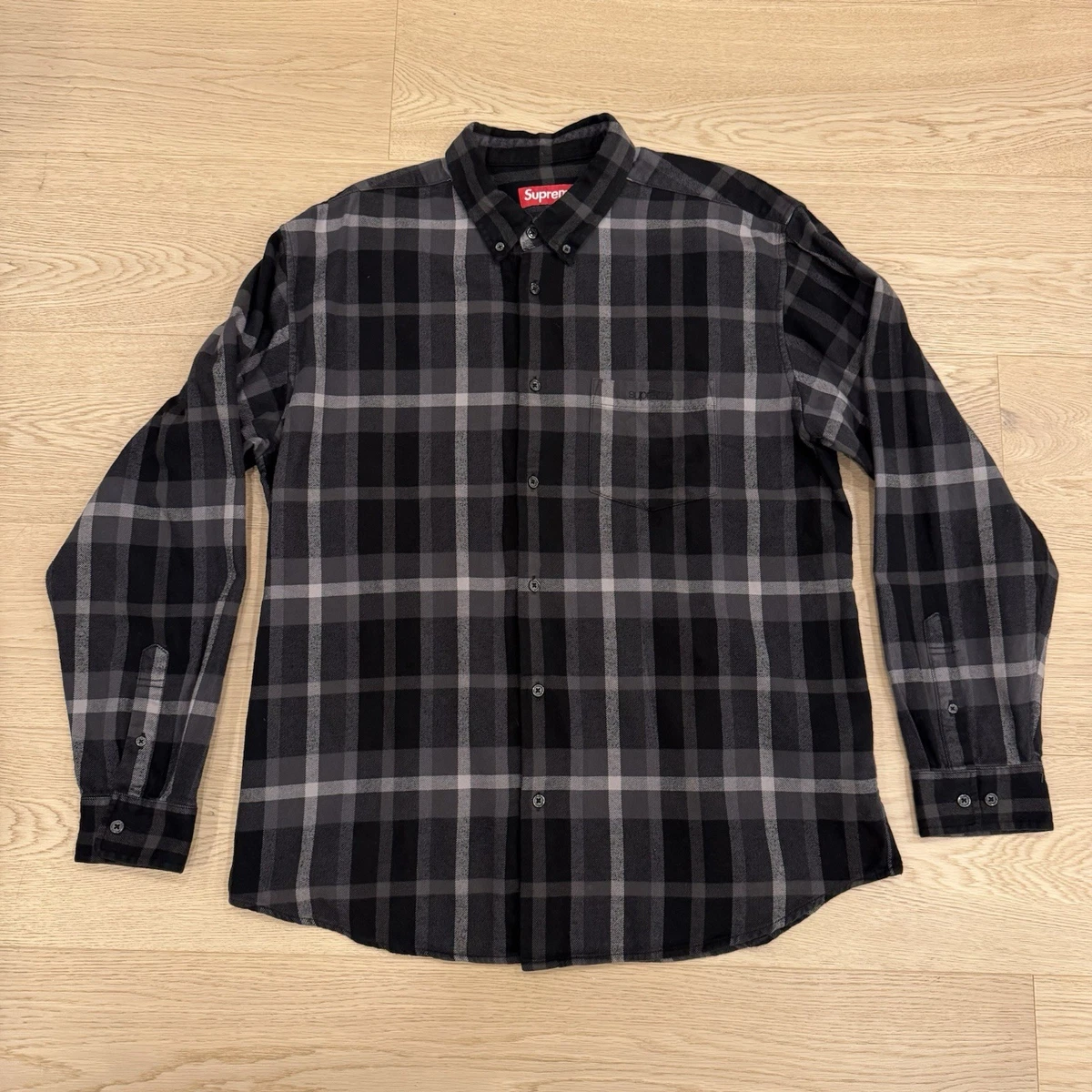 Supreme Long Sleeve Black Shirts for Men for sale | eBay