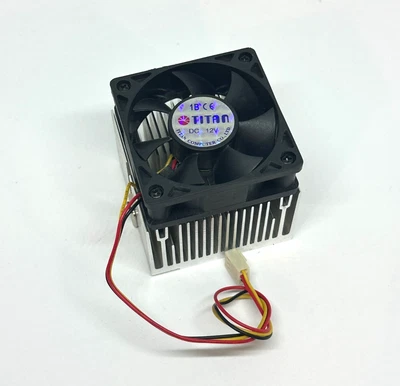 Titan CPU Cooler Socket 370 or 462/A - 55mm FAN - Image 1 of 3