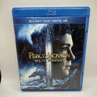 Percy Jackson: Sea of Monsters (Blu-ray, 2013) DVD & Blu-Ray Movie Combo - Image 1 of 4