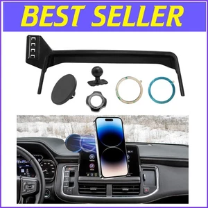 Support téléphone écran tactile sécurisé pour Chevrolet Suburban/Tahoe 2022-2024 - Anti-Agitation - Photo 1 sur 10