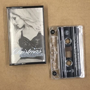CHRISTINA AGUILERA Cassette Tape Pop Holiday MY KIND OF CHRISTMAS USA RELEASE - Picture 1 of 6