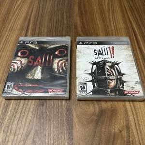 Sealed Copies Of Saw & Saw 2 Flesh And Blood- PS3 - Picture 1 of 7