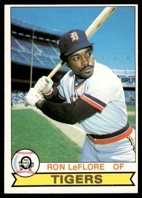 1979 O-Pee-Chee Ron LeFlore Detroit Tigers #348 - Image 1 of 2