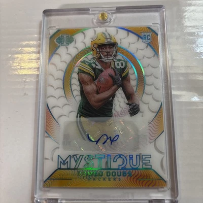 2022 Panini Illusions Romeo Doubs  Mystique RC Auto 6/10 - Image 1 of 2