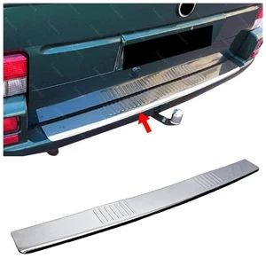 Per VW T4 TRANSPORTER 1995 AL 2003 Cromato Protezione Paraurti Brillante ACCIAIO - Bild 1 von 9