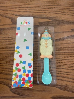 Nueva cuchara musical vintage Avon Kids 1994 Melody the Clown bebé no funciona Foto 1 de 4
