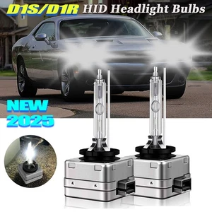 For Dodge Challenger 2008-2010 HID Xenon Headlight Bulbs Low Beam Kit D1S D1R - Picture 1 of 9
