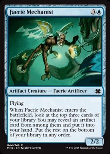x1 Faerie Mechanist - Modern Masters 2015 - NM - MTG - Image 1 of 1