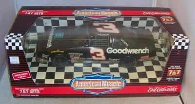1:18 ERTL AM 1995 #3 GM GOODWRENCH 7&7 7 TIME CHAMPION 7X DALE EARNHARDT SR MIB - Image 1 of 4