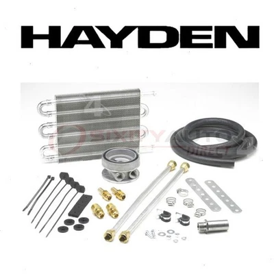 Hayden Engine Oil Cooler for 1976-1983 Pontiac Grand LeMans - Belts Cooling vz Foto 1 de 4