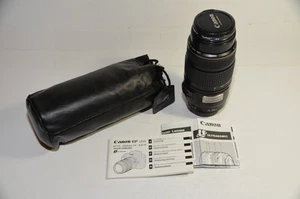 Lente zoom Canon EF F/4-5,6 75-300 mm IS USM estabilizador de imagen con filtro Tiffen - Imagen 1 de 14