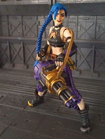 1/12th scale CUSTOM Arcane "Jinx"  action figure (League of Legends) Cover